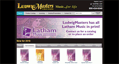 Desktop Screenshot of ludwigmasters.com